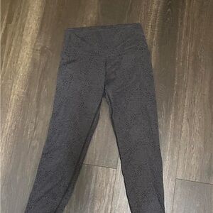 Old Navy Charcoal Patterned Leggings